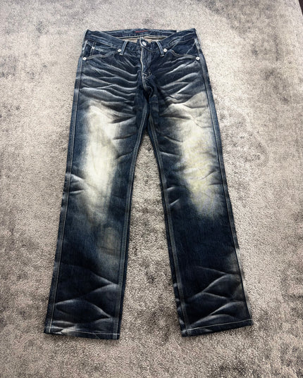 BLUE WAY "SHADOW FADE" DENIM