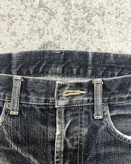 TAKEO KIKUCHI "GHOST STITCH REVERB" DENIM