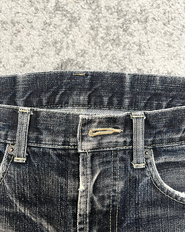 TAKEO KIKUCHI "GHOST STITCH REVERB" DENIM