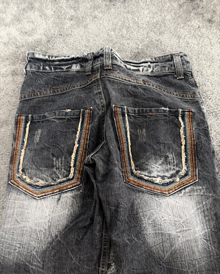 HEISEI "GREY STATIC" DENIM (M)