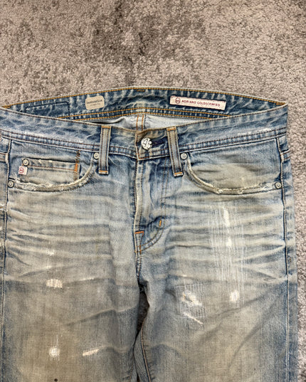 ADRIANO GOLDSCHMIED "SUN-BLEACHED" DENIM