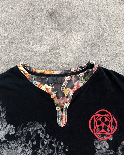 BULLET NOISE "GEISHA SMOKE" TEE (L-XL)