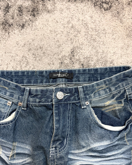 SUPERUBIS "FISSURE FADE" DENIM