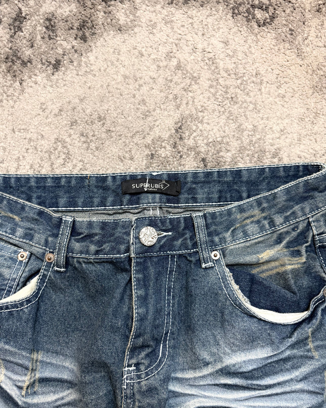 SUPERUBIS "FISSURE FADE" DENIM
