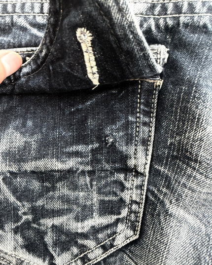 BLOW BY BLUE "CHAOS SCRIPT" DENIM (M)