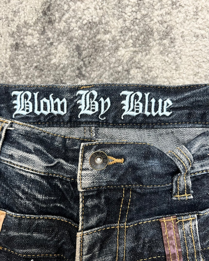 BLOW BY BLUE "COLOR TABS REBELLION" DENIM