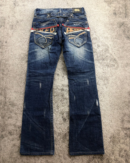 RED PEPPER "INDIGO DRIFT" DENIM (S)
