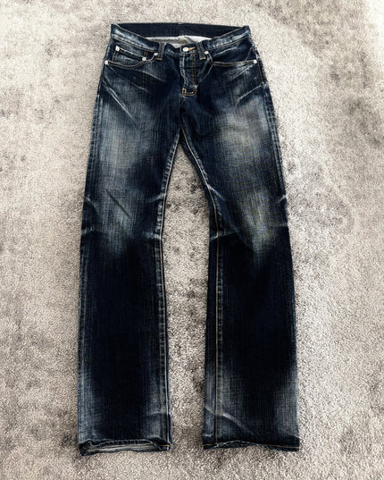 TAKEO KIKUCHI "NOIR FADE" DENIM (S)