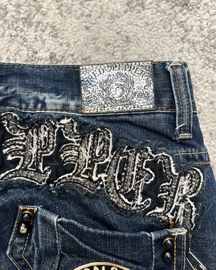 RED PEPPER TWO-TONE DENIM