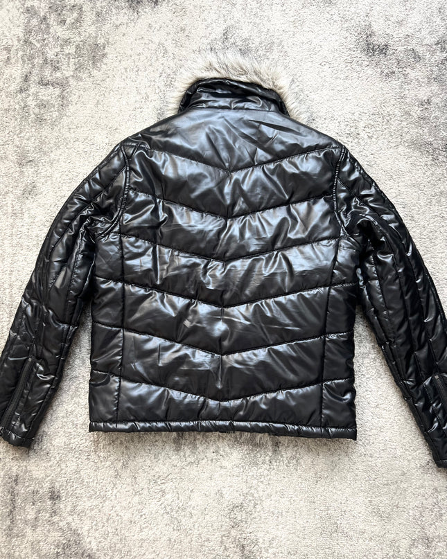 CRAFT WORKS "NOIR WOLF" FUR PUFFER