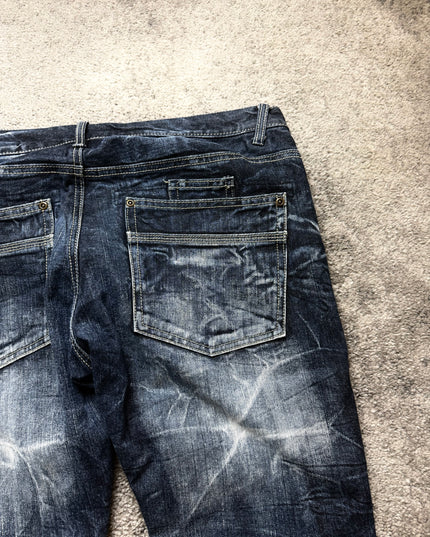 SEMANTIC DESIGN "DARK MIDNIGHT FADE" DENIM