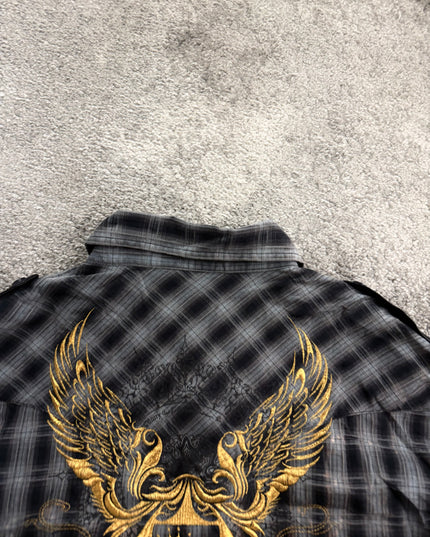 GROWTH "MIDNIGHT FADE" FLANNEL (S-M)