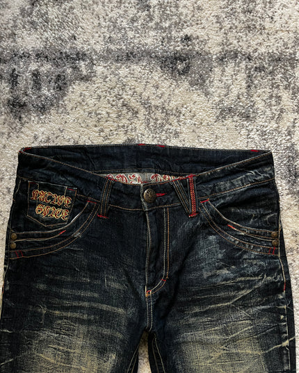 SKY BOMBER GRAPHIC DENIM