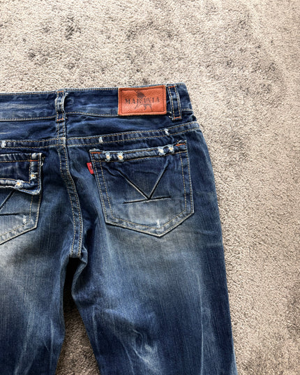 MARAXIA "BLUE FLARE" DENIM (M)