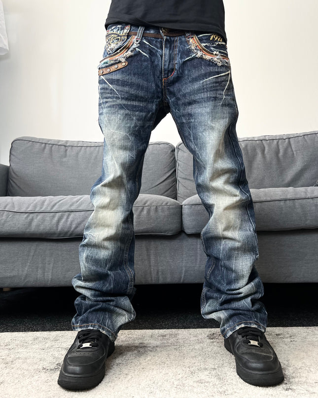 RED PEPPER 1971 STUDDED JEANS