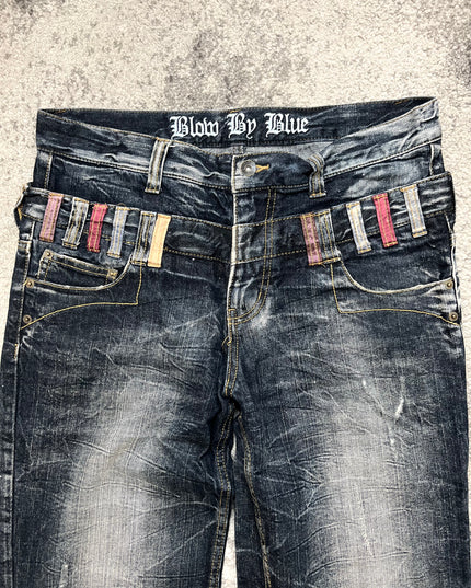 BLOW BY BLUE "COLOR TABS REBELLION" DENIM