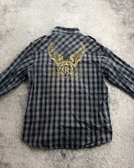 GROWTH "MIDNIGHT FADE" FLANNEL (S-M)