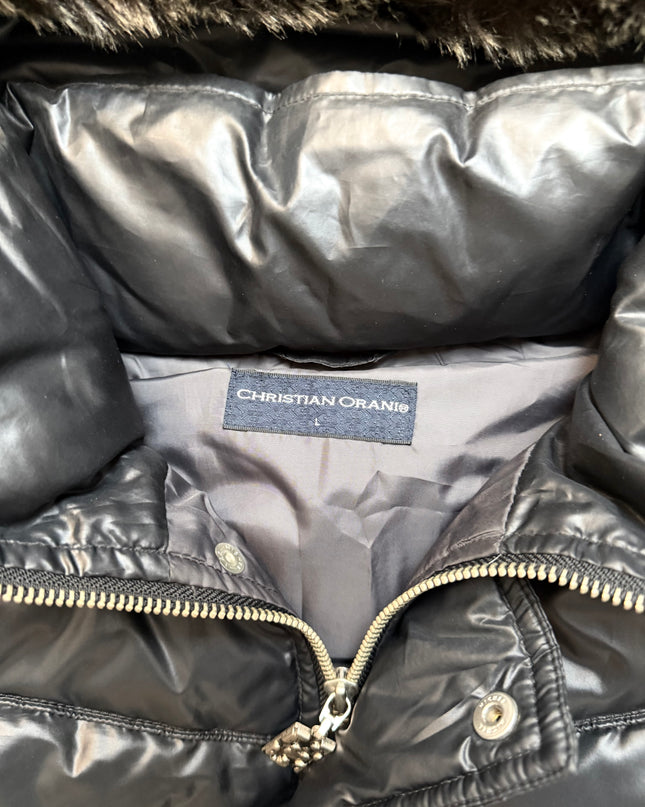 CHRISTIAN ORANI "MIDNIGHT ALLOY" PUFFER