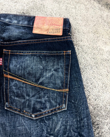 CARDIFF "GHOST VEINS" DENIM (S)