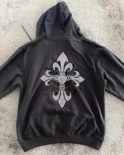 RUSS K "SHADOW CORE" ZIP HOODIE (M)