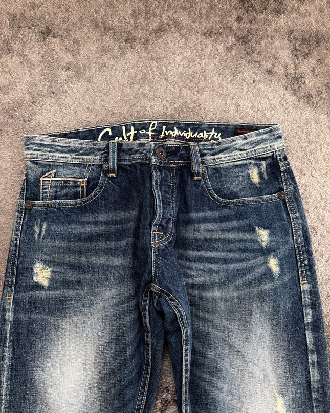 CULT OF INDIVIDUALITY "REBEL FADE" DENIM