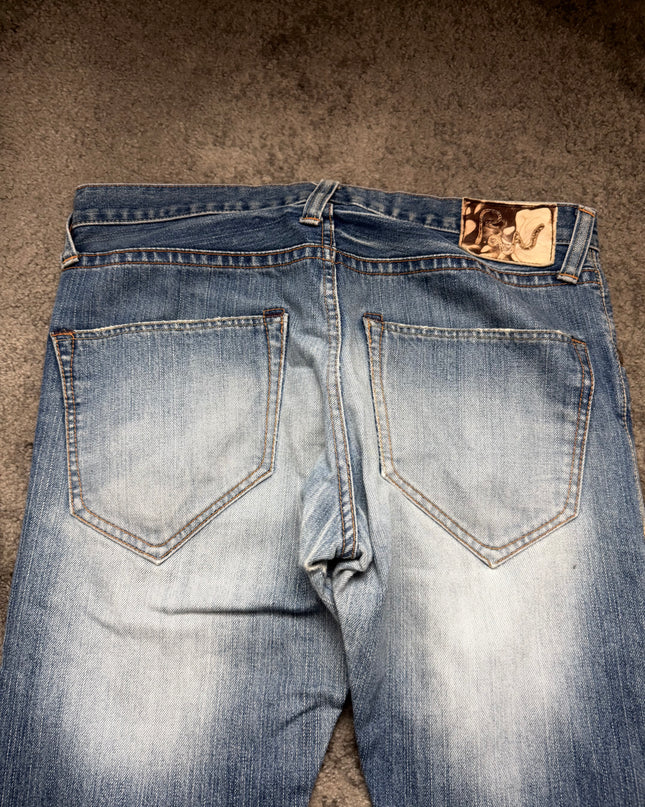 BLUE WAY "PALE HORIZON" DENIM