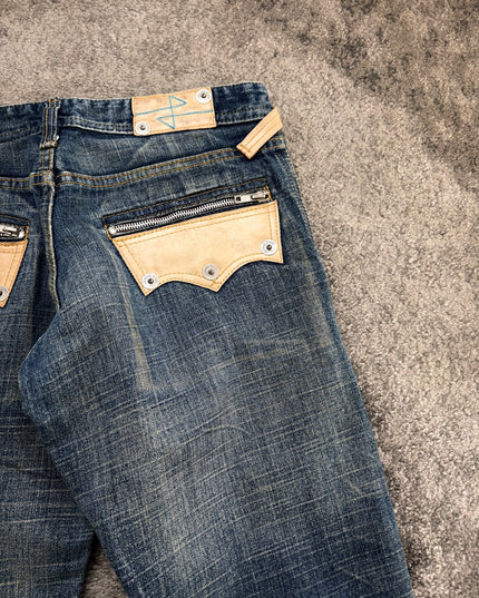 JEANNE D ART "REBEL PANEL" DENIM (S-M)