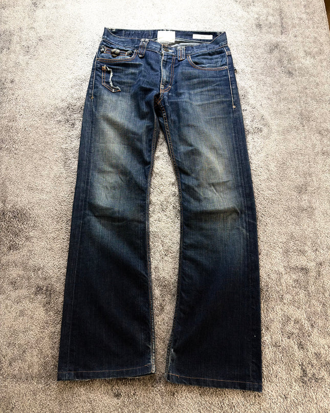 TAVERNITI "SHADOW INDIGO" DENIM