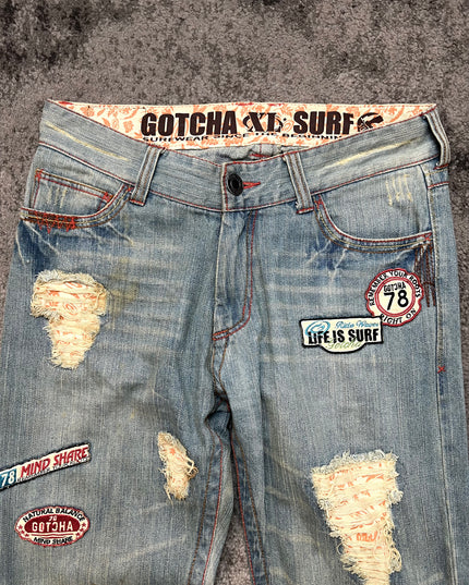 GOTCHA "LIFE IS SURF" DENIM