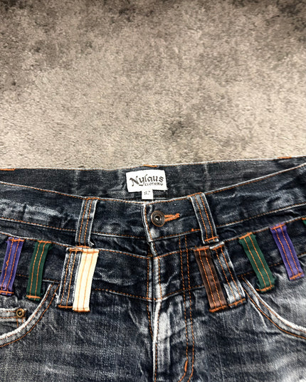 NYLAUS "NEON RIOT" DENIM