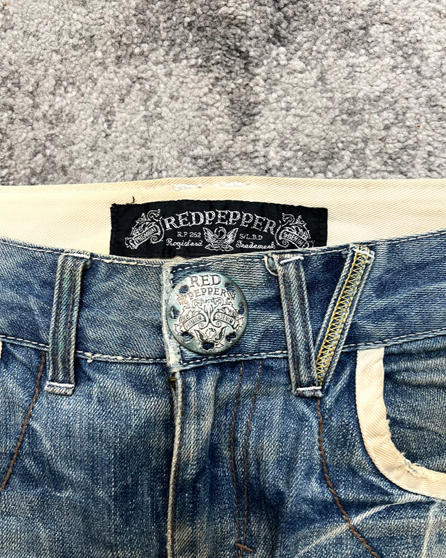 RED PEPPER "REBEL SCRIPT" DENIM