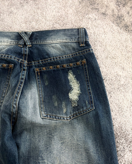 XFRM "FRACTURED INDIGO" DENIM (S)