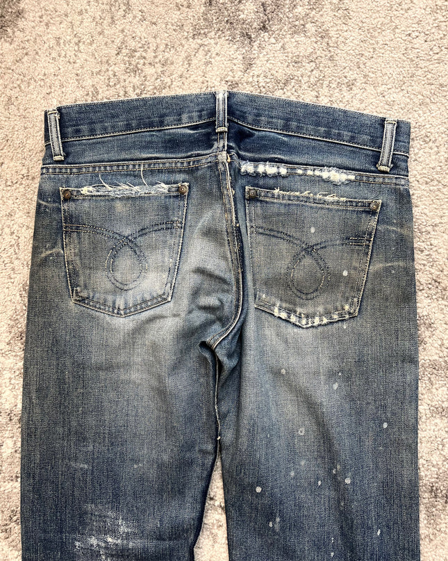 EGOTRIPPING "CONCRETE FADE" DENIM
