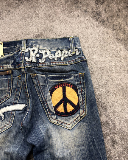 RED PEPPER "SUNBURST" DENIM