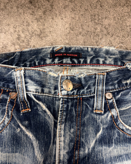 BLUE WAY "FADED VOLTAGE" DENIM