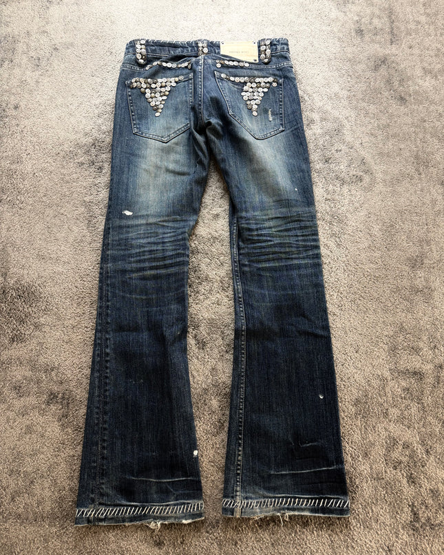BUFFALO JEANS "RIOT STUD" DENIM