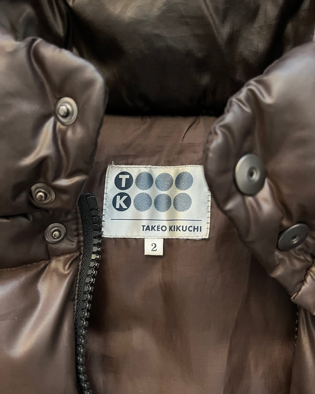 TAKEO KIKUCHI PUFFER BROWN