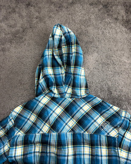 RUSS K "SKYLINE HOODED" FLANNEL (M)