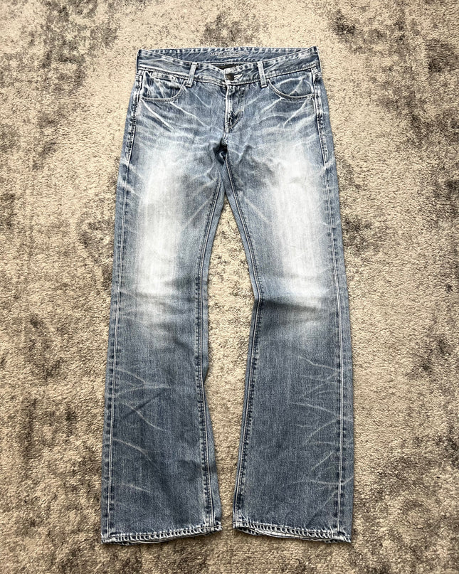 MURDER LICENSE "BLEACH PRISM STATIC" DENIM