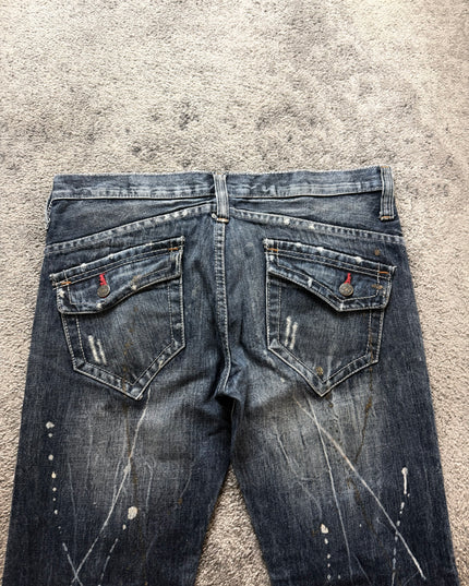 K.U.I "PAINTED EXPRESSION" DENIM (M-L)