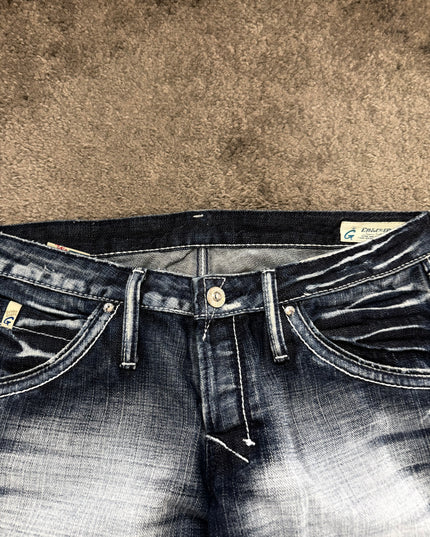GOLDEN QUEEN "SILVER DUST FADE" DENIM