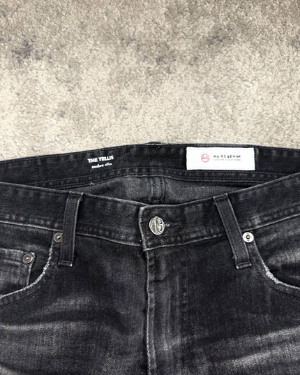 ADRIANO GOLDSCHMIED "MIDNIGHT FADE SLIM" DENIM (M)