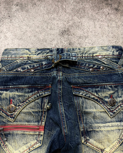 BLOW BY BLUE "FADED INDIGO" DENIM