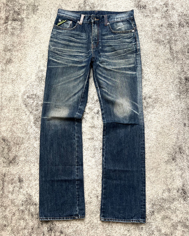 BANANA SEVEN "PSYCHO SWIRL" DENIM