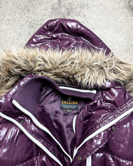 COLLINS "PURPLE STATIC" PUFFER