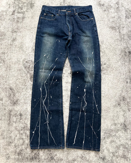 COMME CA DU "PAINT SILENCE" DENIM