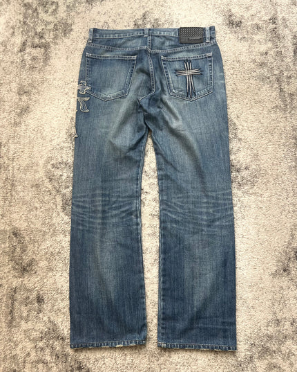 BARASSI "BLACK DUST" DENIM