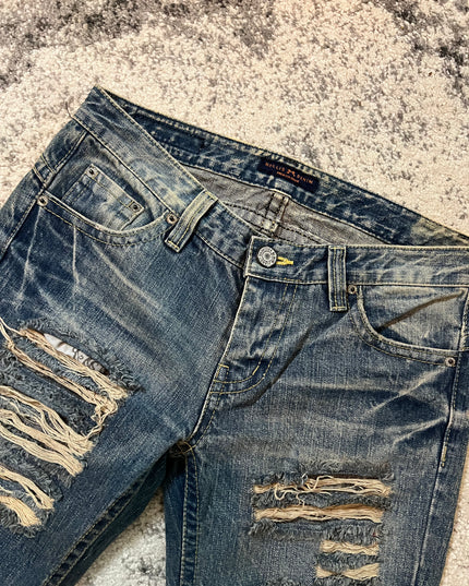 Hollis Japanese distressed denim