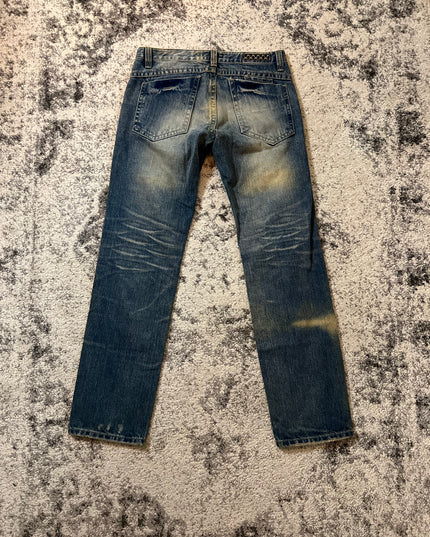Hollis Japanese distressed denim