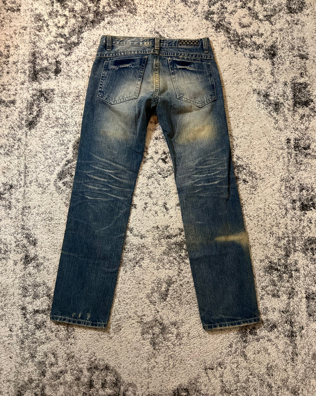 Hollis Japanese distressed denim